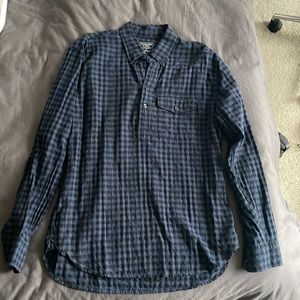 Abercrombie & Fitch quarter button up